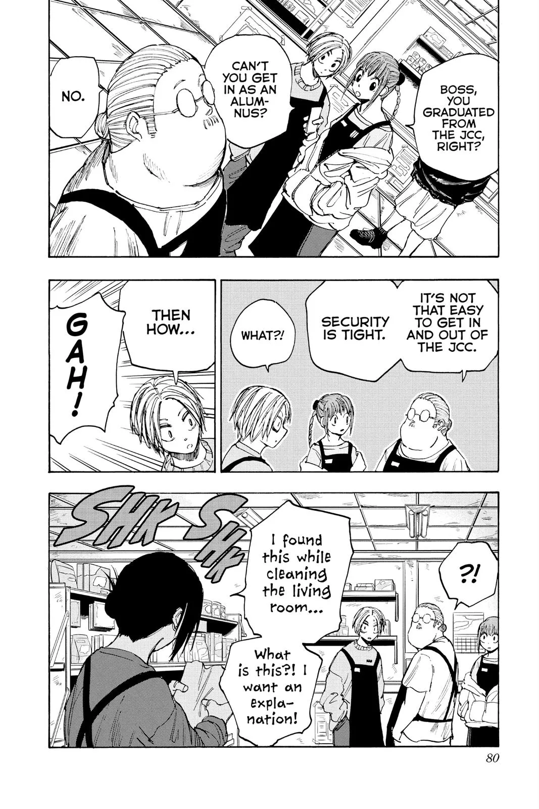 Sakamoto fight scene Chapter 56