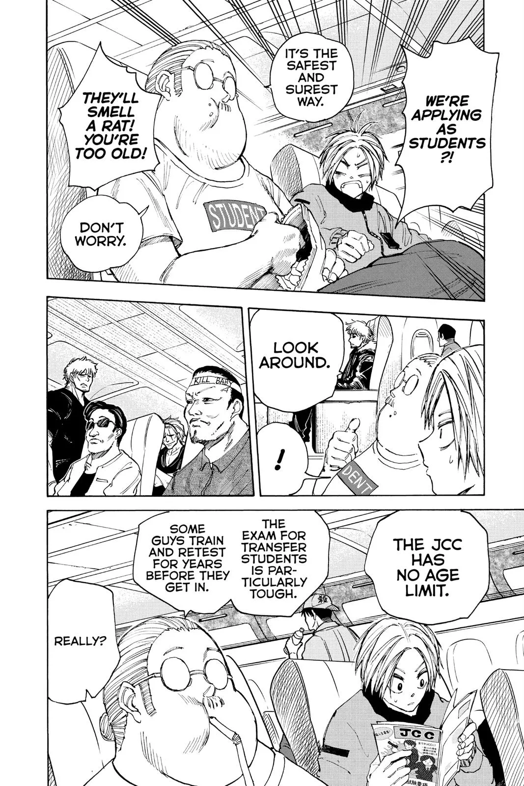 Sakamoto Days chapter 56 manga panel