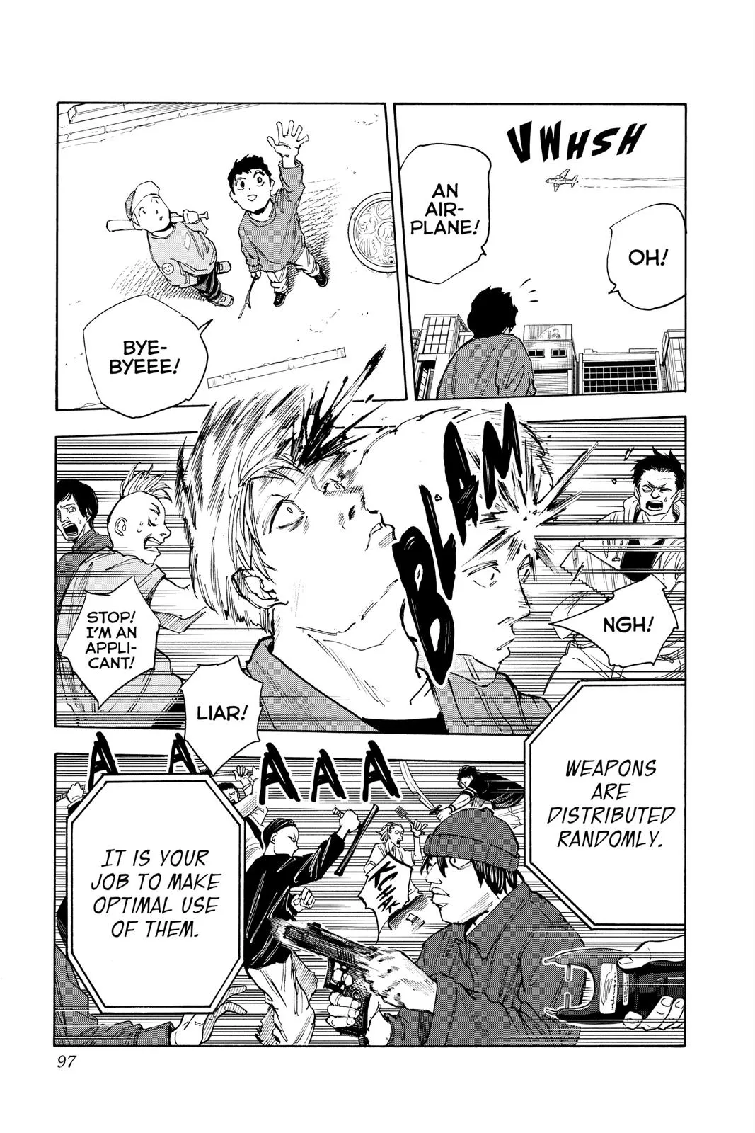 Sakamoto Days chapter 57 manga panel