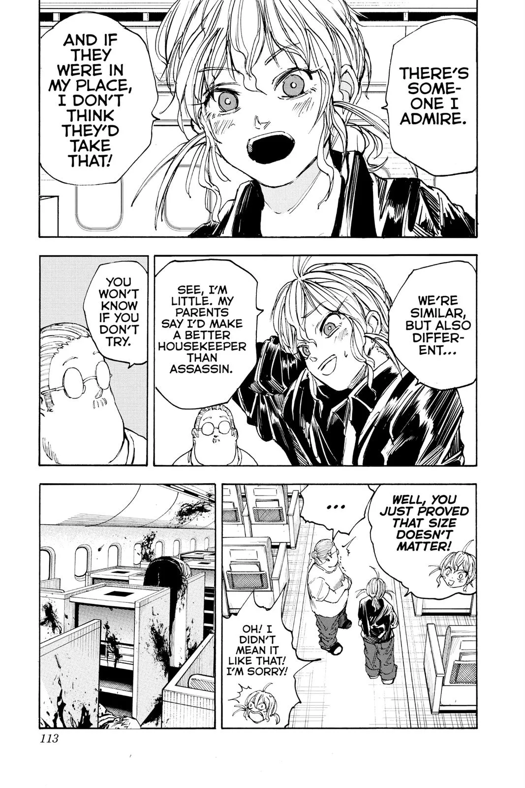 Sakamoto fight scene Chapter 58