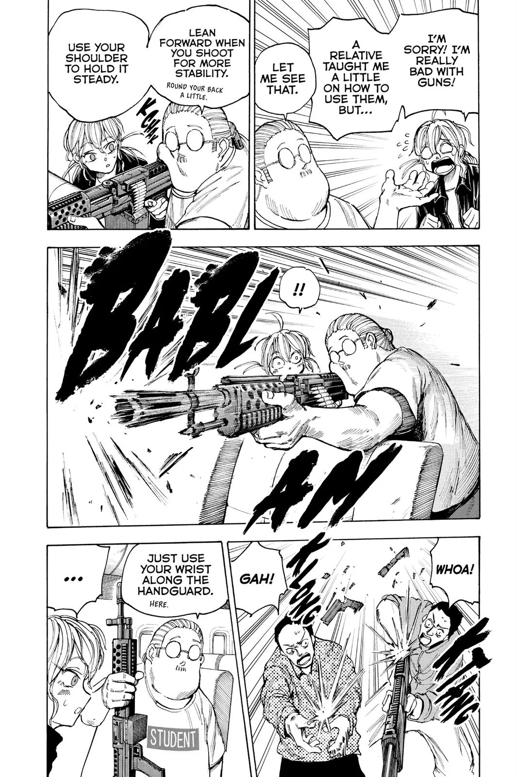 Sakamoto fight scene Chapter 59
