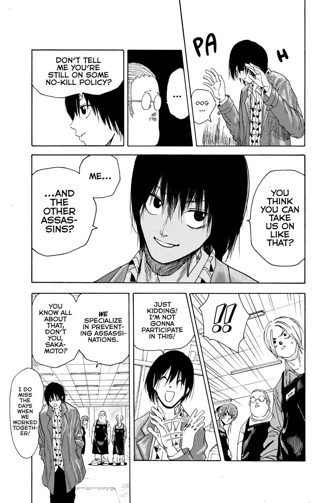 Sakamoto Days manga chapter 6