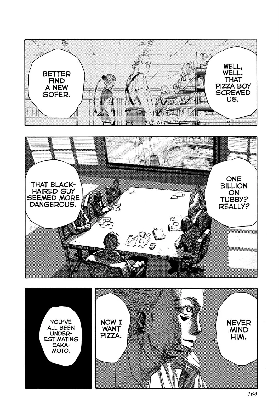 Sakamoto fight scene Chapter 6