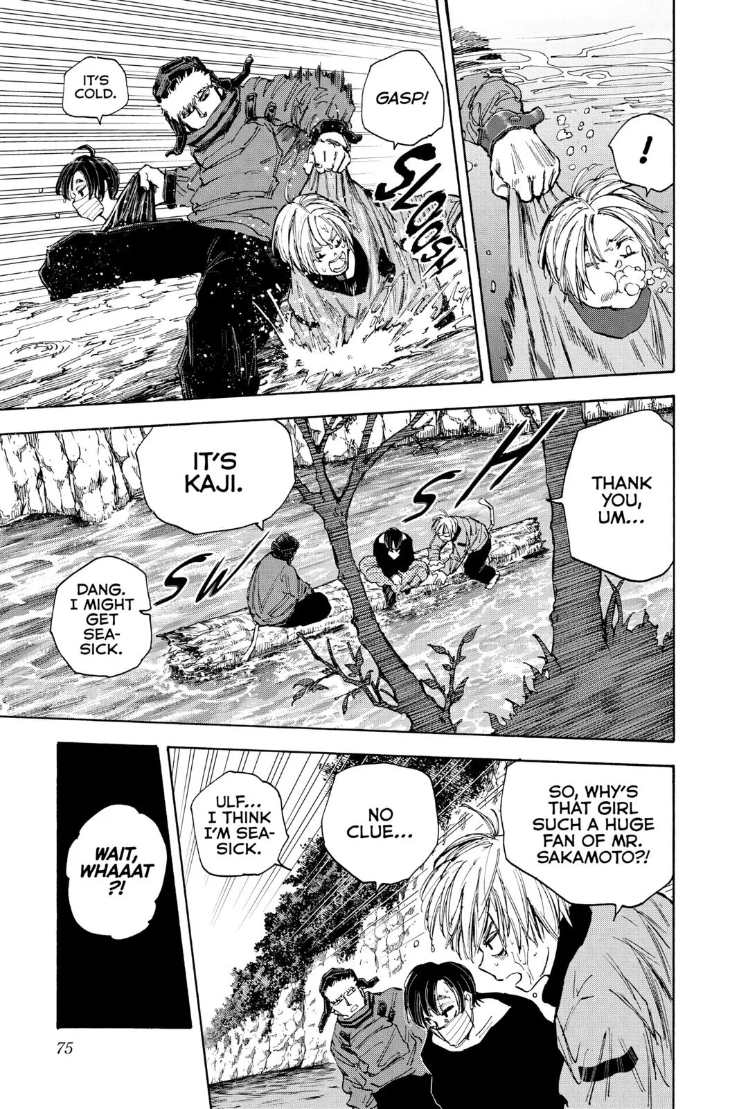 Sakamoto fight scene Chapter 65