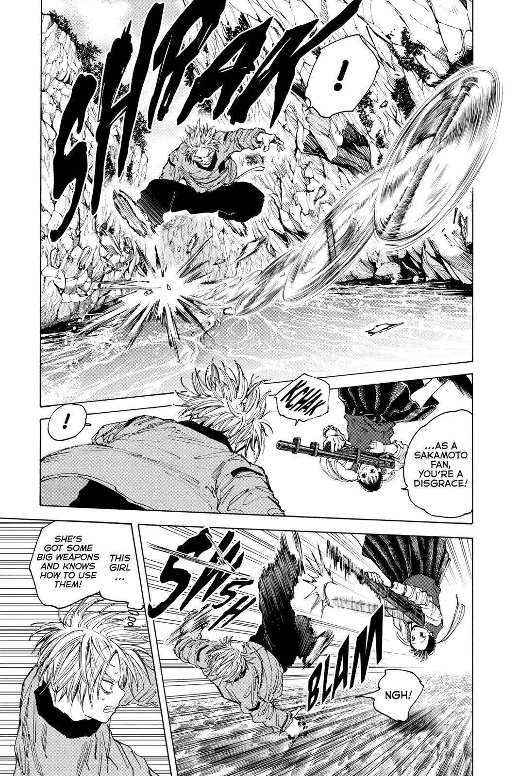 Sakamoto Days chapter 66 manga panel