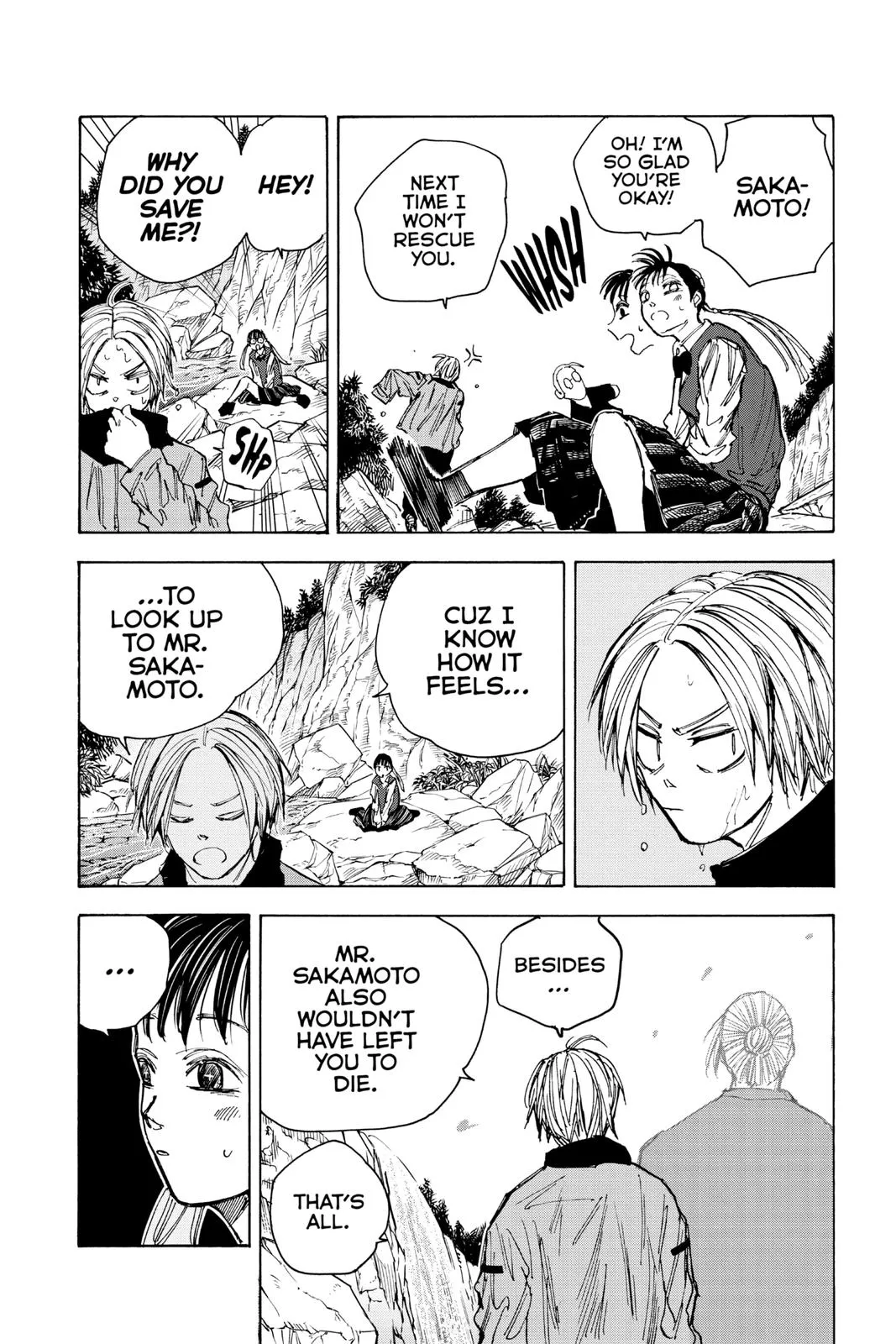 Sakamoto fight scene Chapter 66