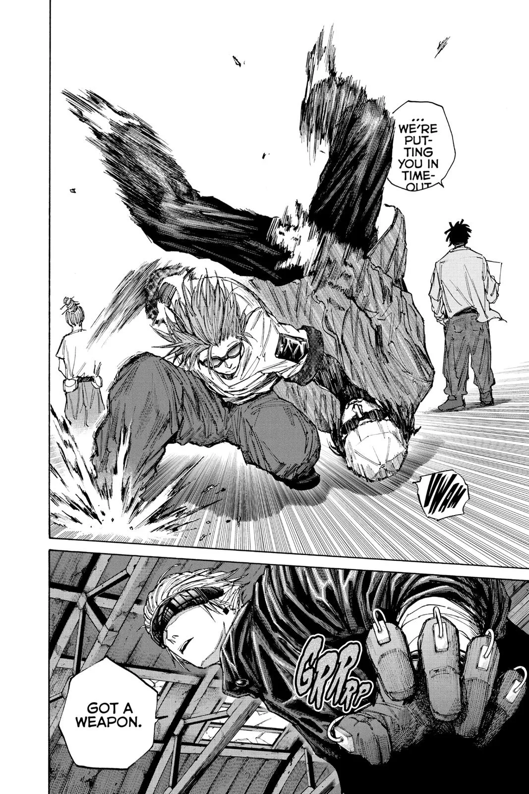 Sakamoto fight scene Chapter 67