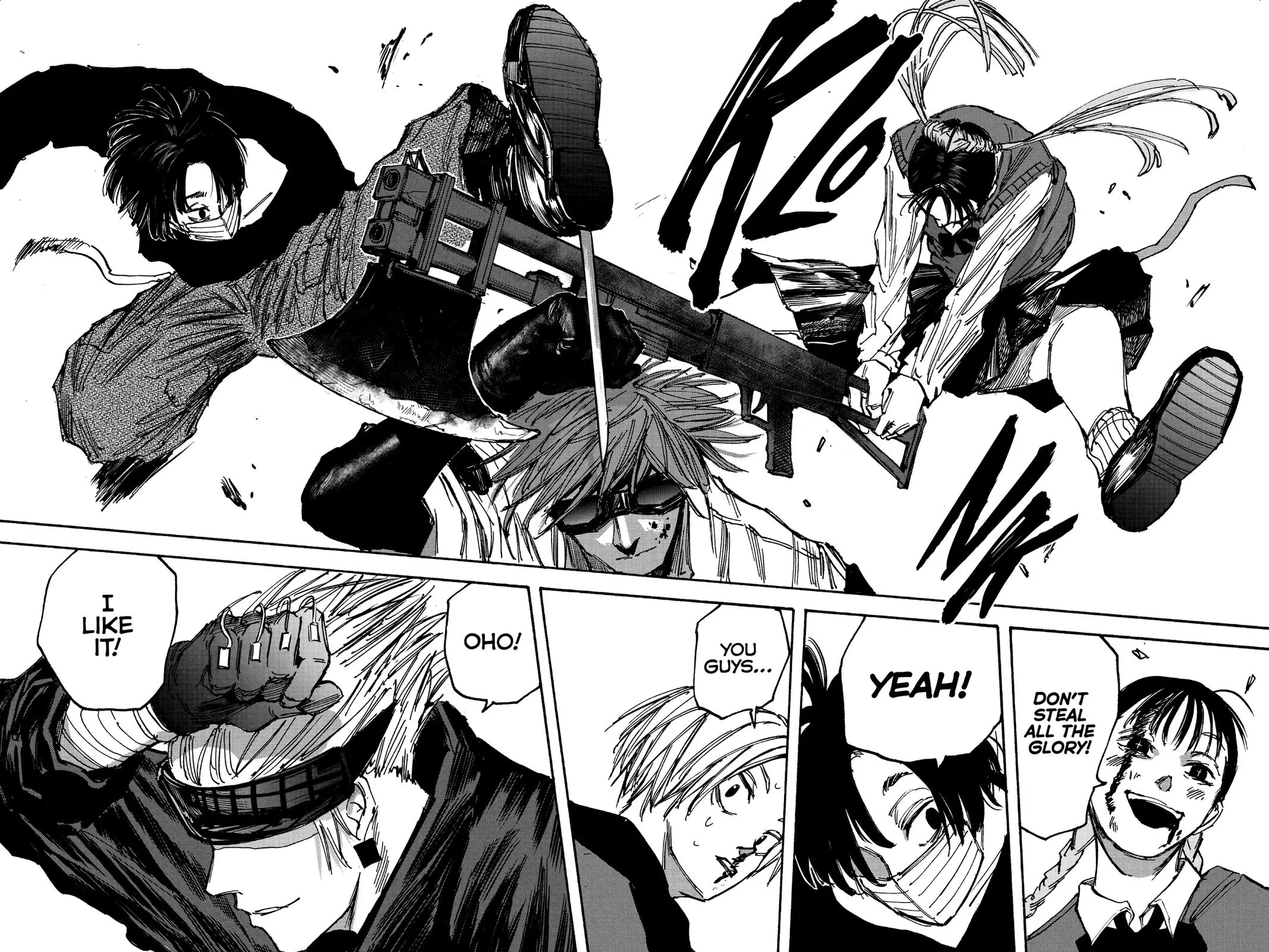 Sakamoto Days chapter 67 manga panel