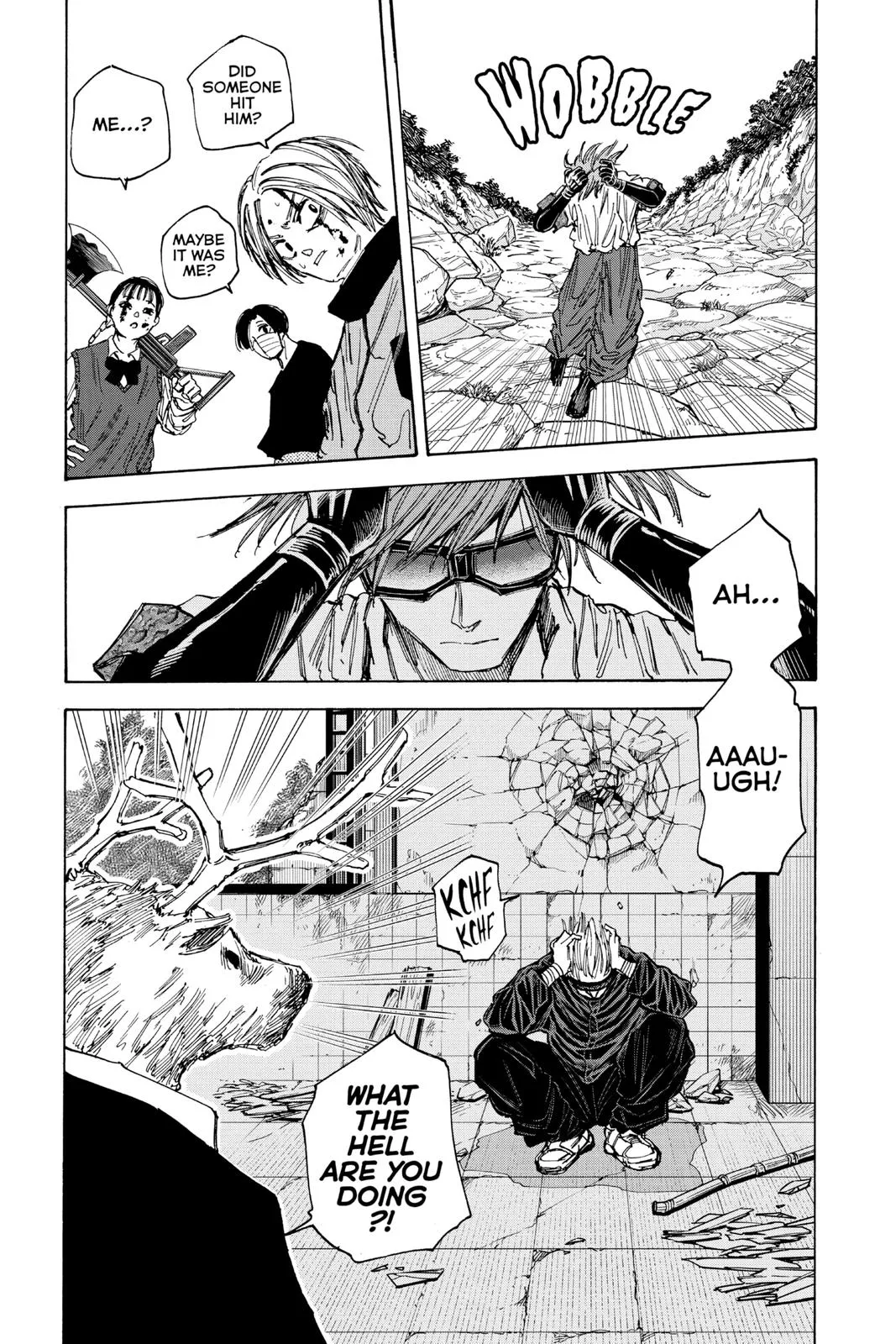 Sakamoto fight scene Chapter 68