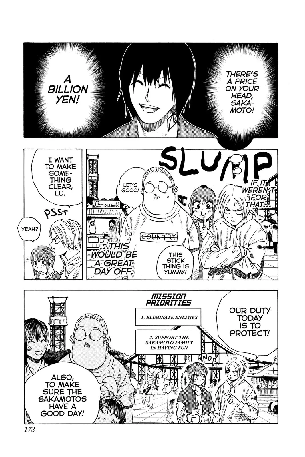 Sakamoto Days chapter 7 manga panel
