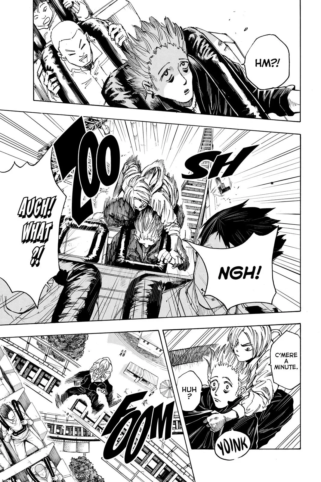 Sakamoto Days chapter 7 manga panel