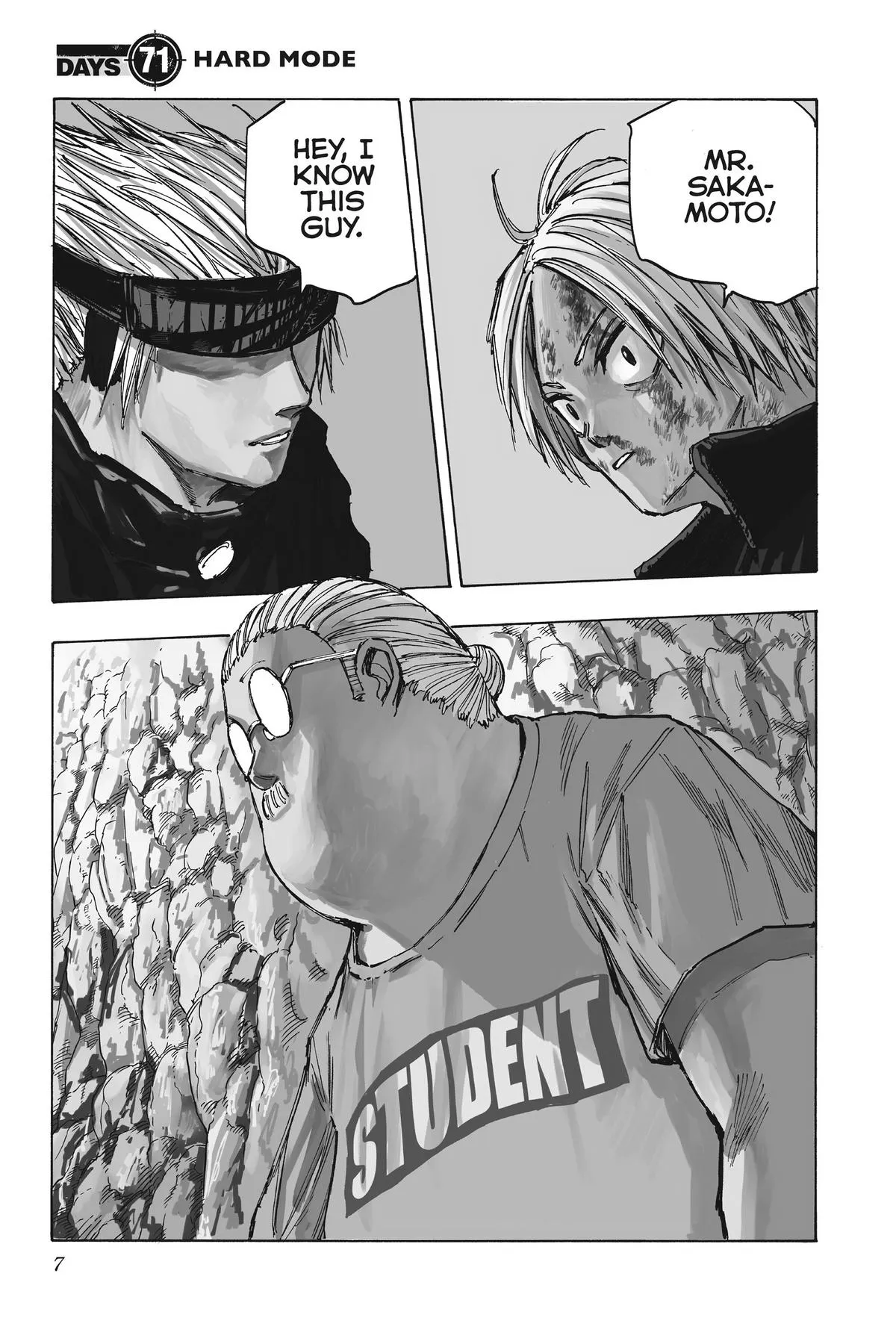 Sakamoto fight scene Chapter 71