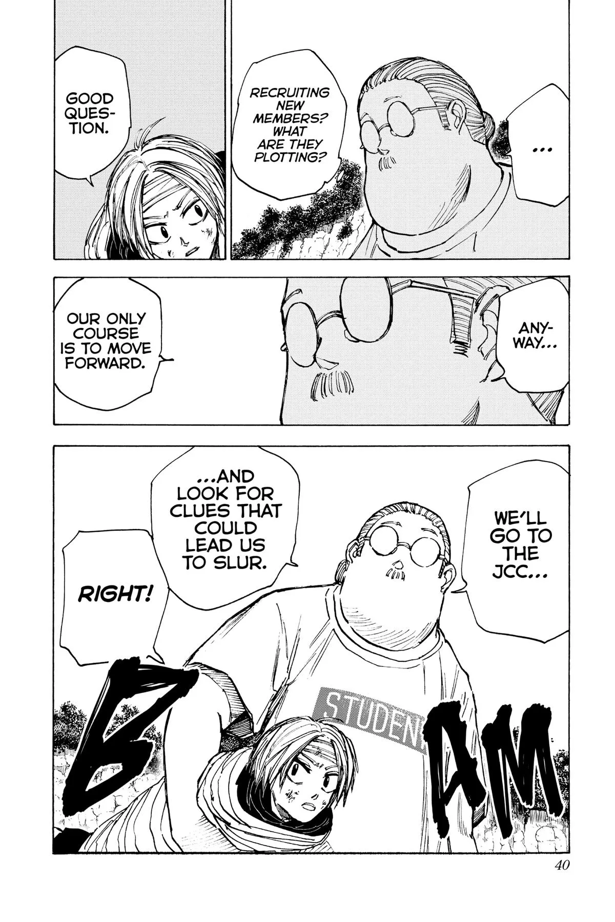 Sakamoto Days chapter 72 manga panel