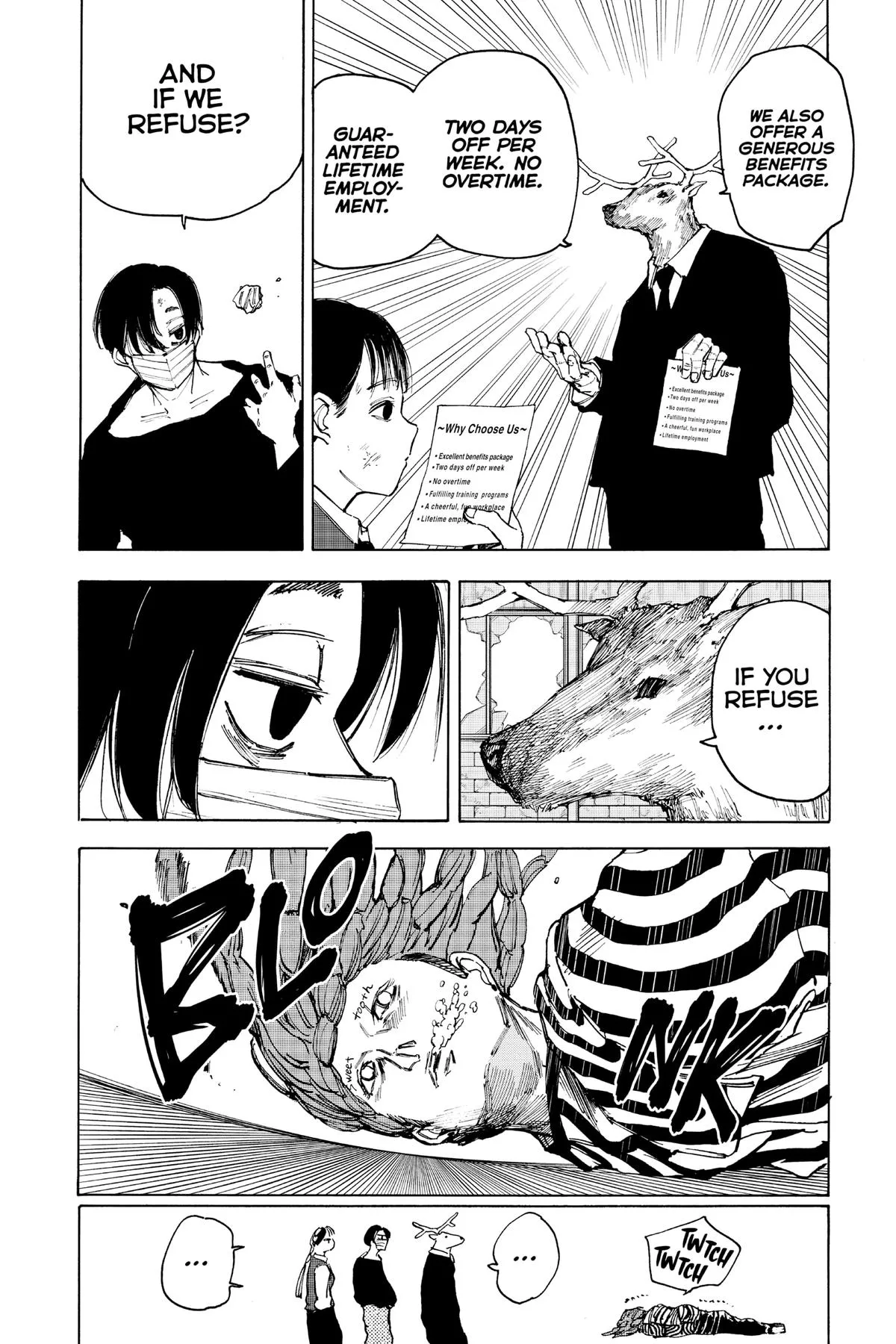 Sakamoto fight scene Chapter 73