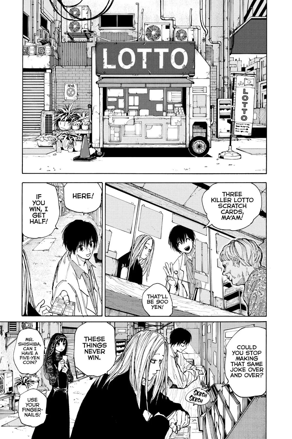 Sakamoto Days chapter 73 manga panel