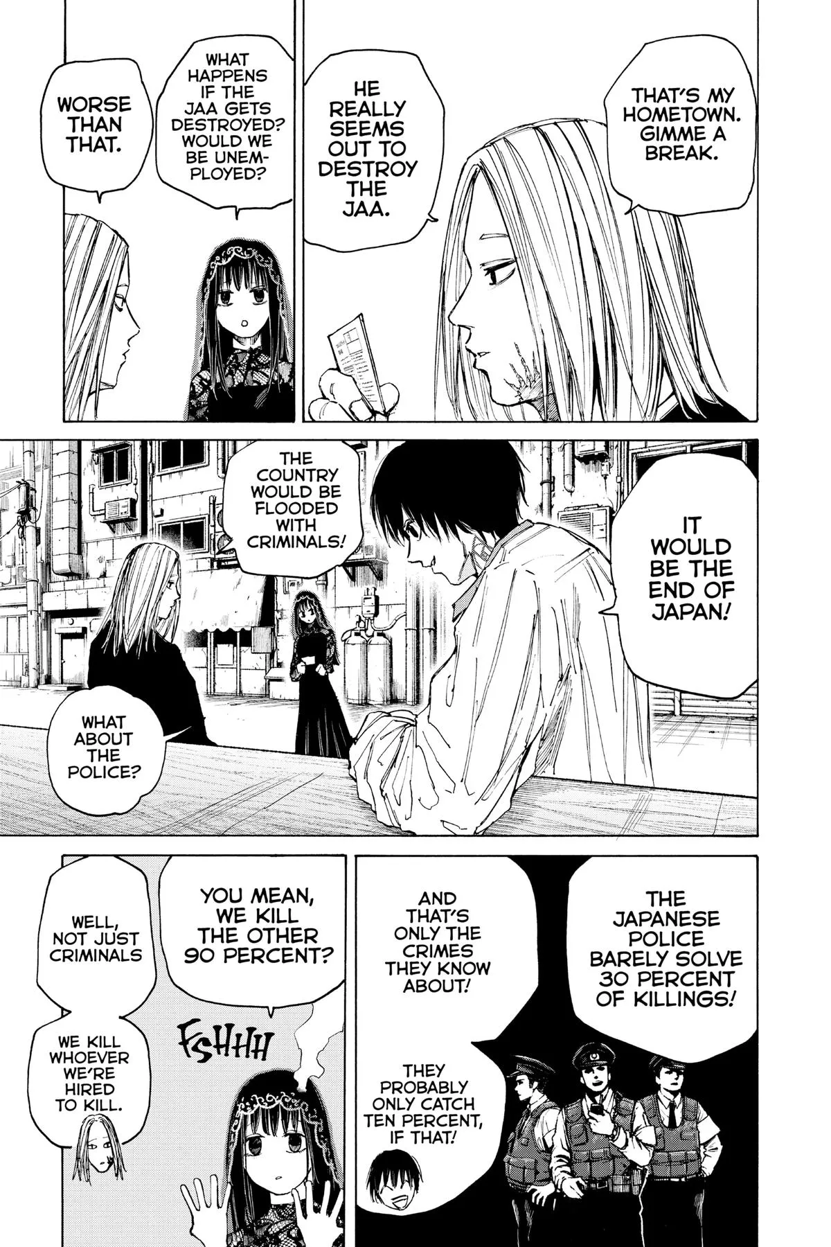 Sakamoto Days manga chapter 73 page