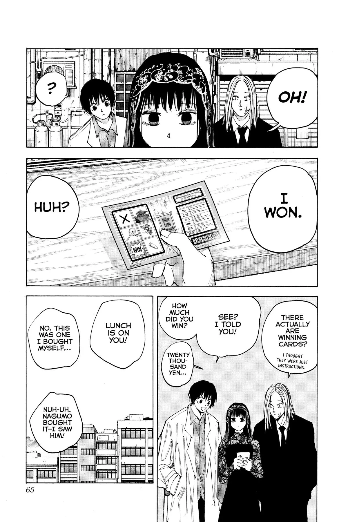Sakamoto fight scene Chapter 73