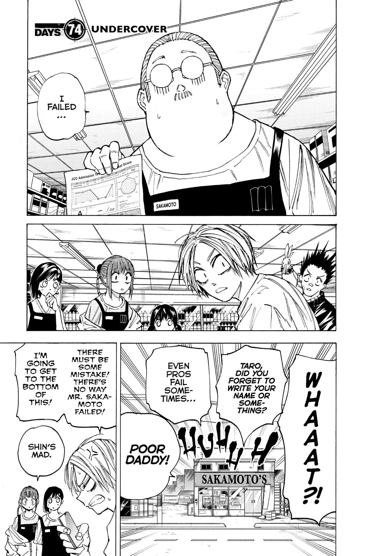 Sakamoto Days Chapter 74