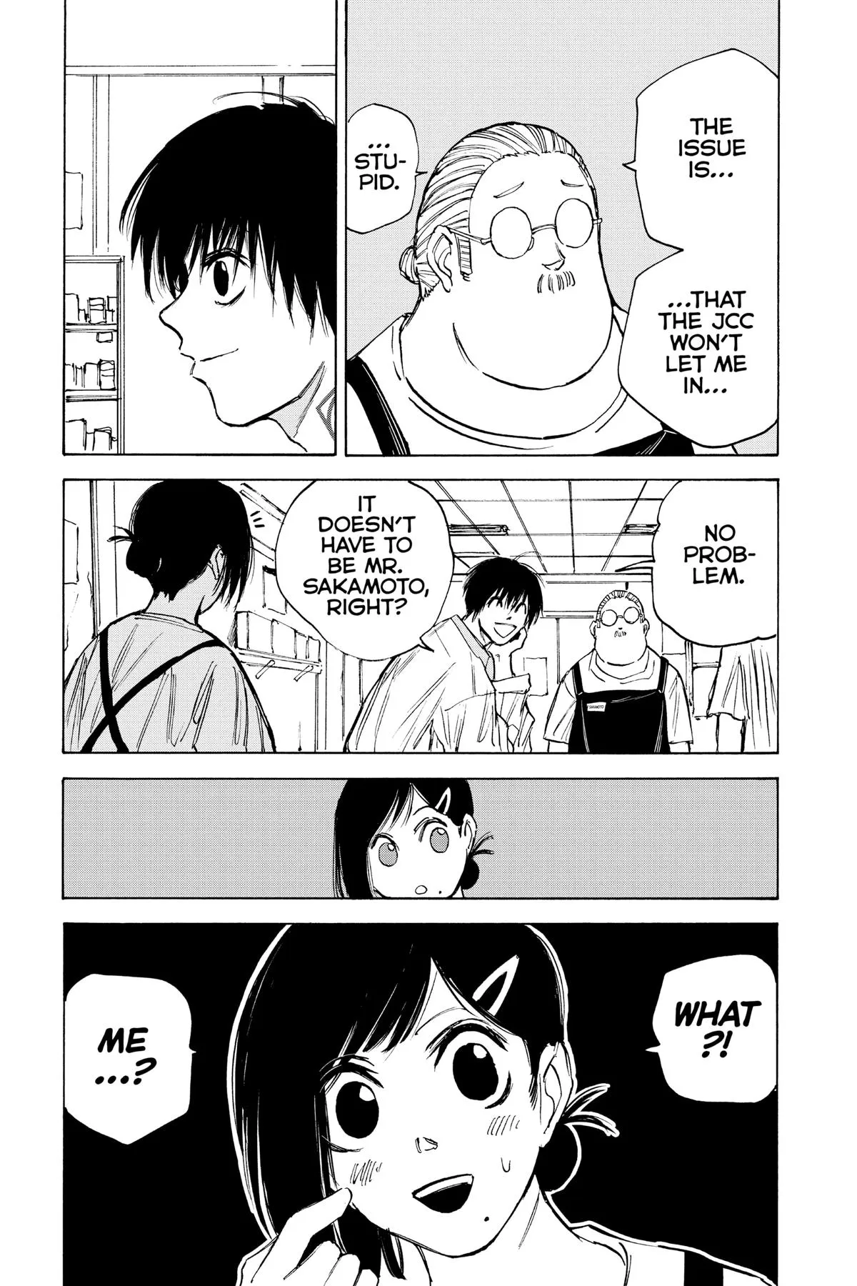 Sakamoto Days manga chapter 74 page