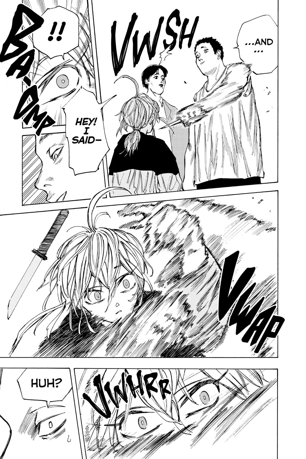 Sakamoto fight scene Chapter 74