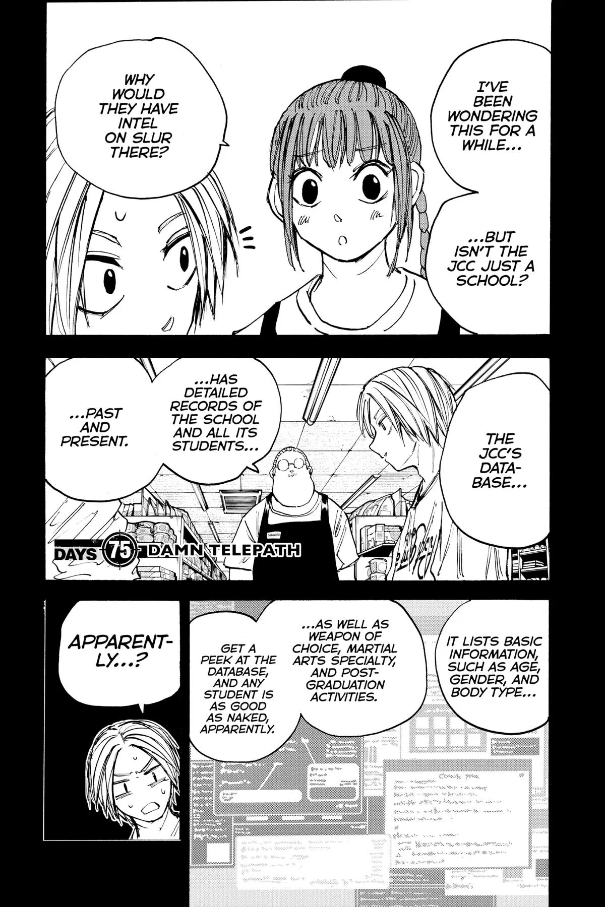 Sakamoto Days Chapter 75