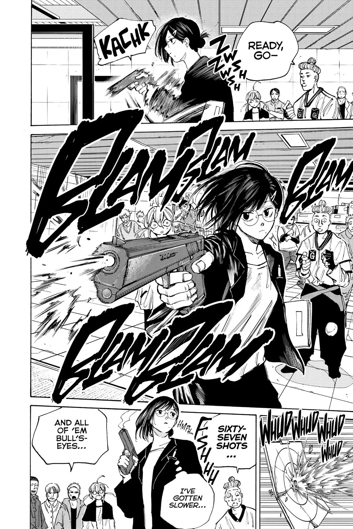 Sakamoto Days chapter 75 manga panel