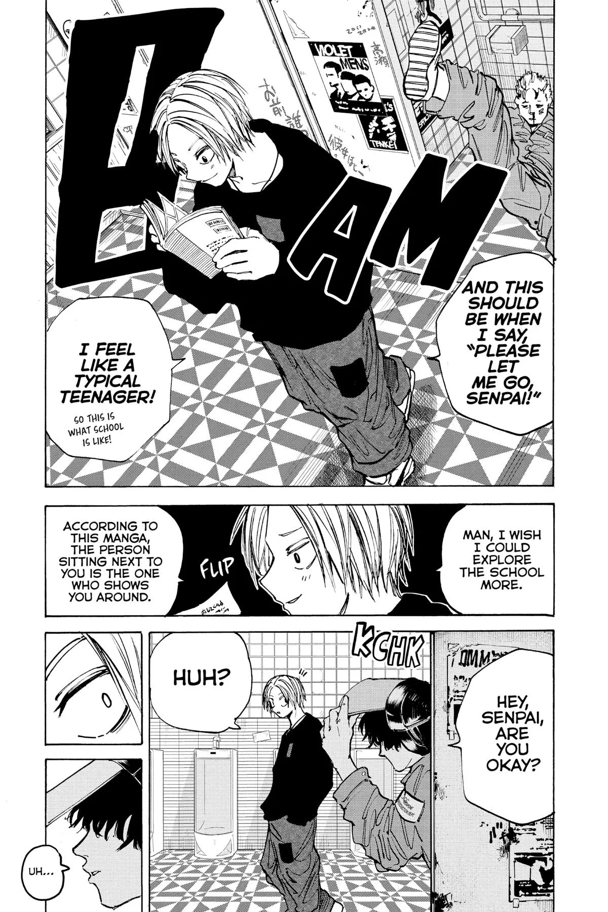 Sakamoto Days chapter 75 manga panel