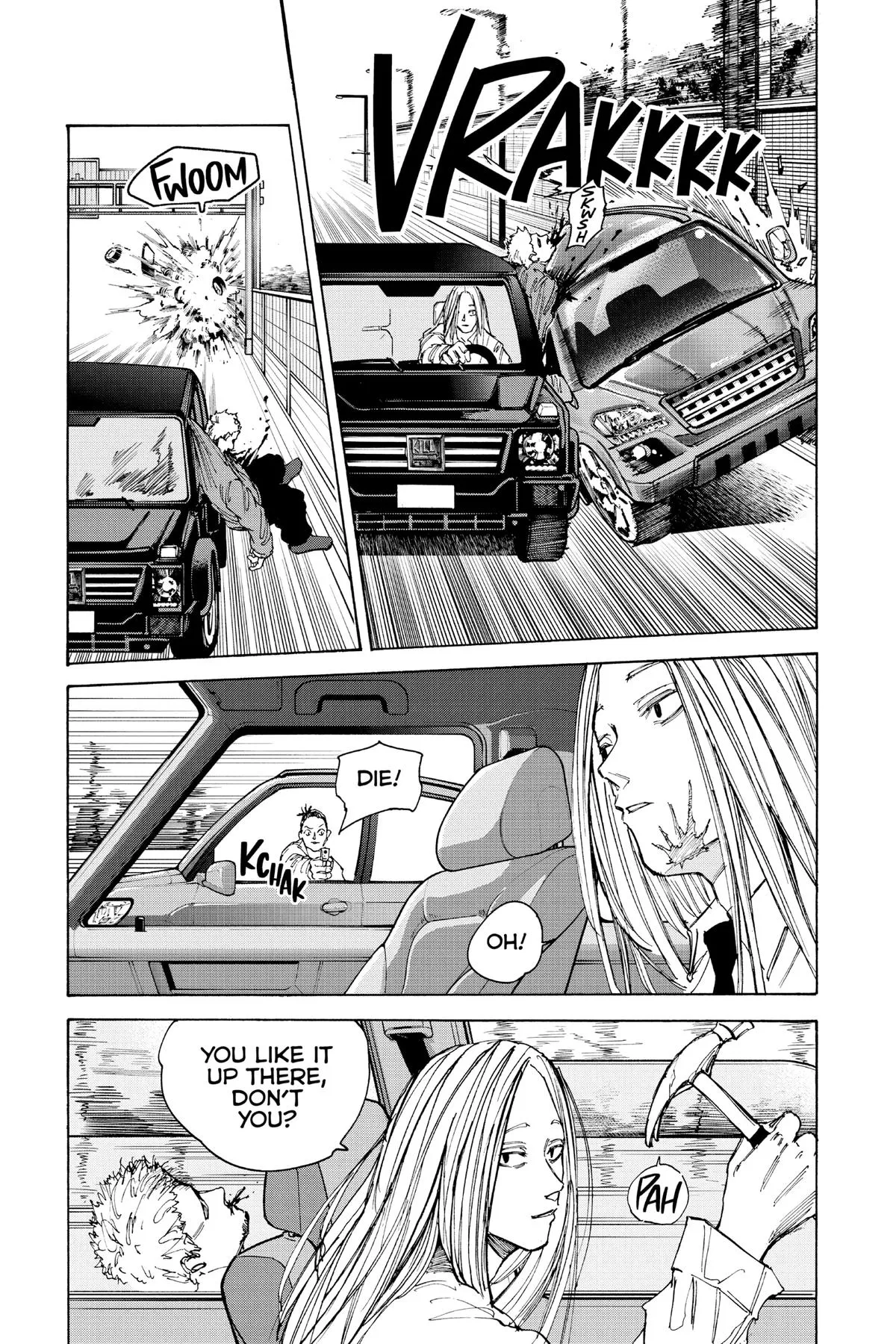 Sakamoto Days chapter 78 manga panel