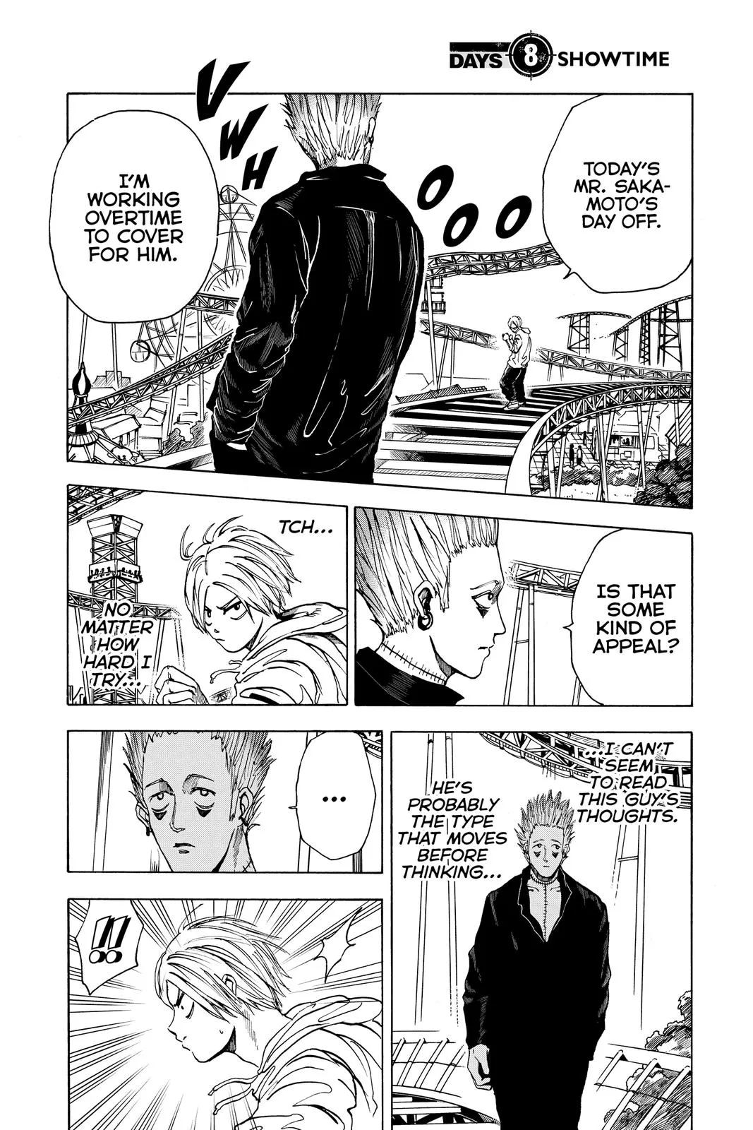 Sakamoto fight scene Chapter 8