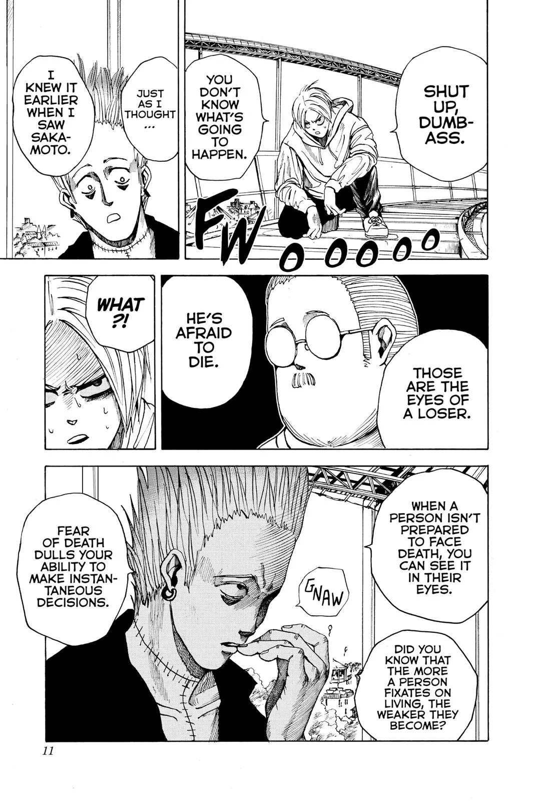 Sakamoto Days chapter 8 manga panel