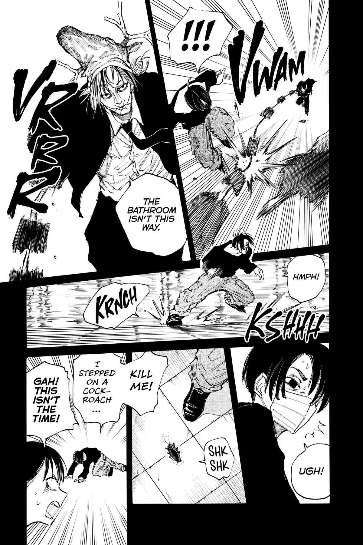 Sakamoto fight scene Chapter 82