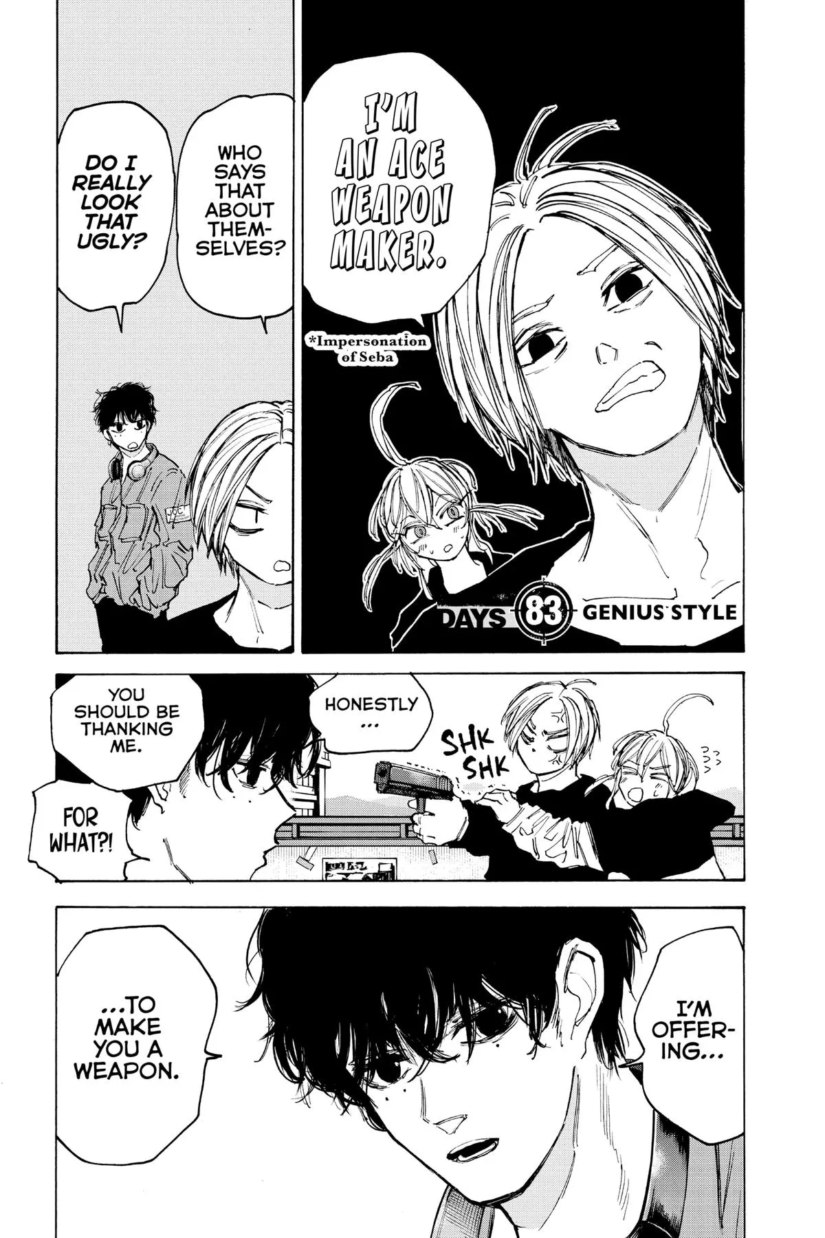 Sakamoto Days Chapter 83