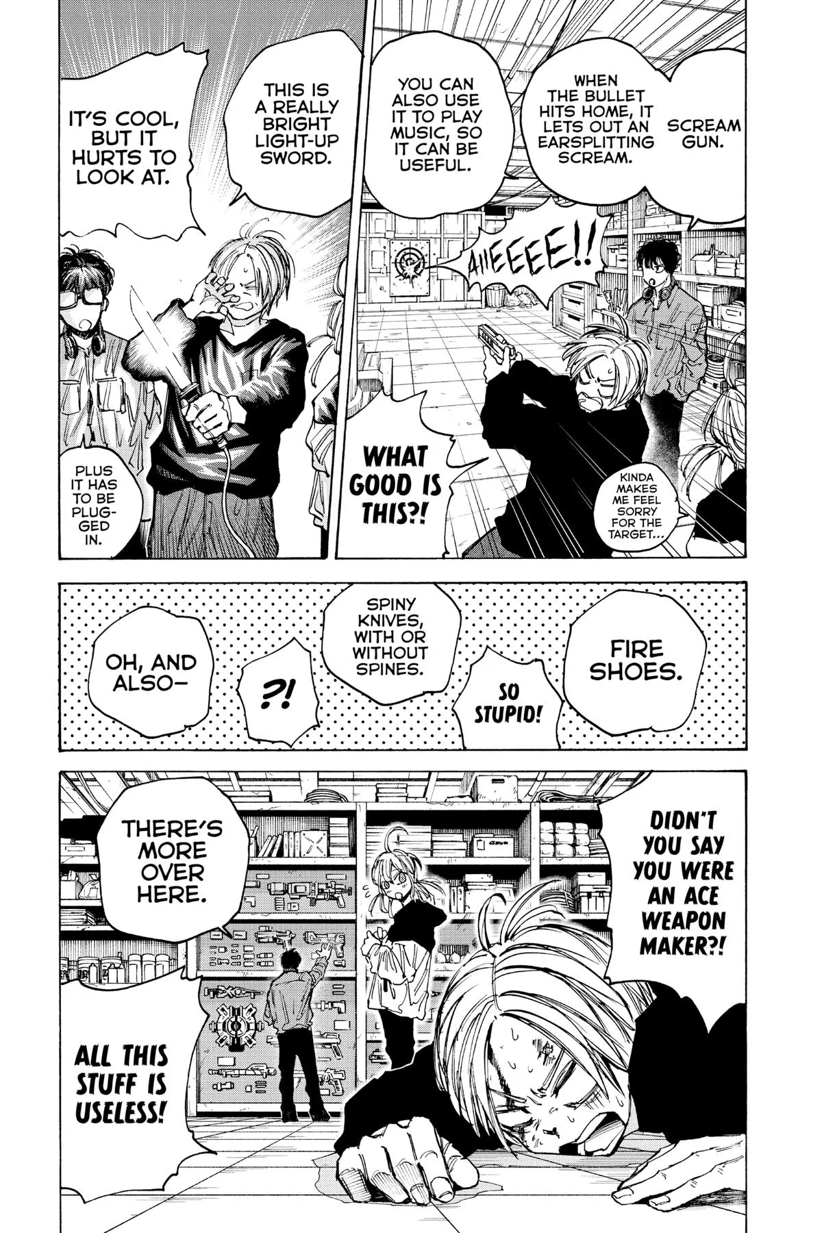 Sakamoto fight scene Chapter 83