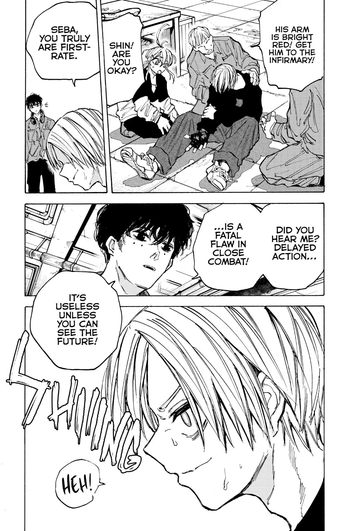 Sakamoto fight scene Chapter 83