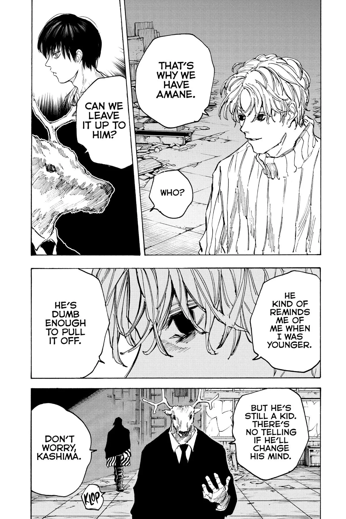 Sakamoto Days chapter 83 manga panel