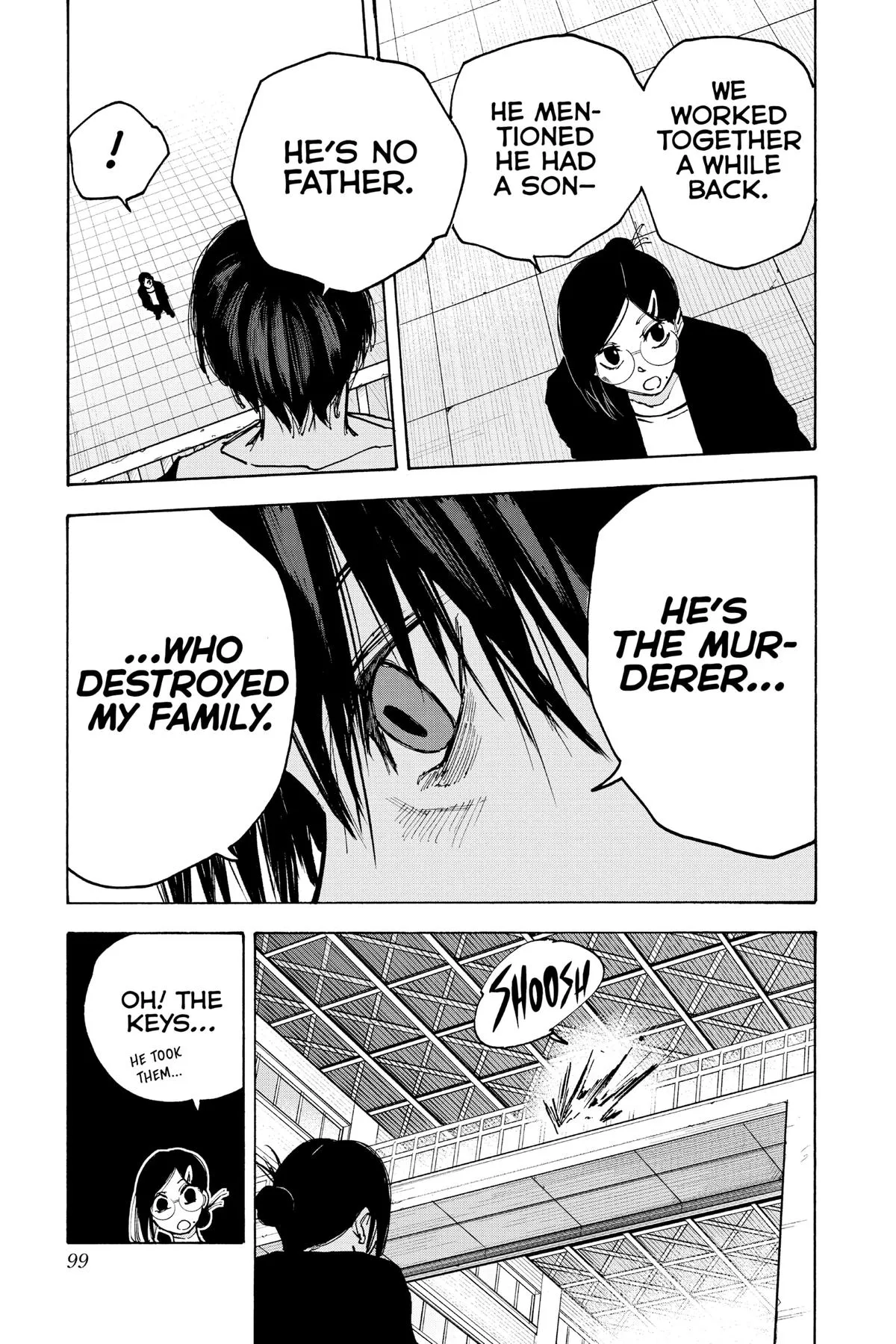 Sakamoto fight scene Chapter 84