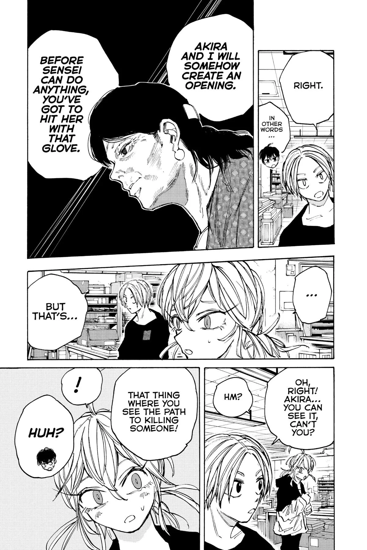 Sakamoto Days chapter 86 manga panel