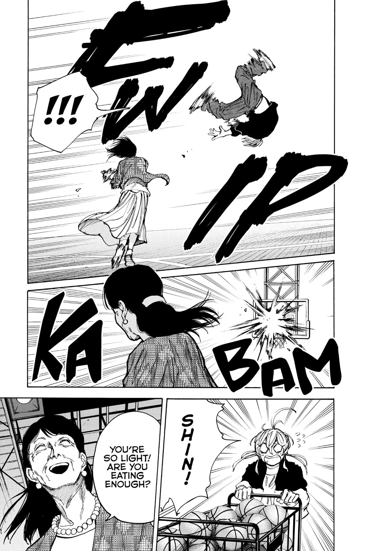Sakamoto fight scene Chapter 86