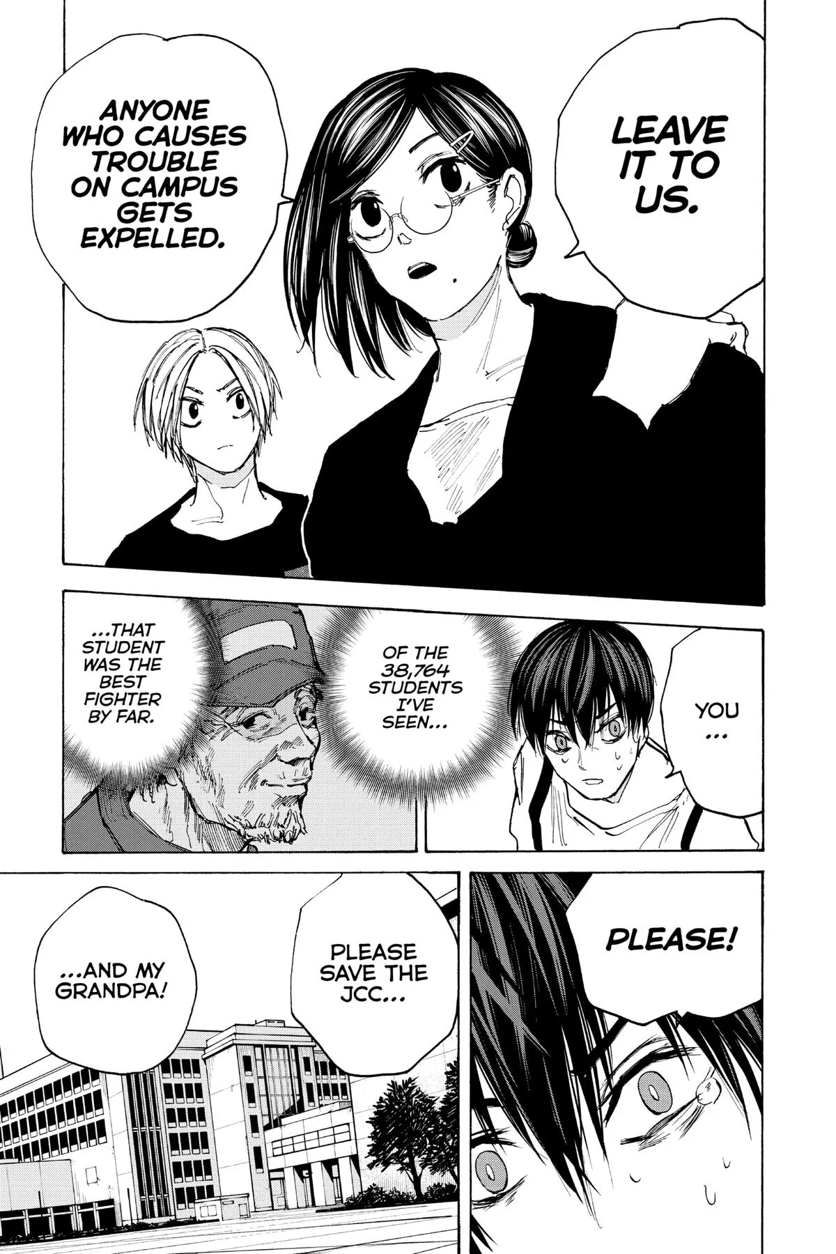 Sakamoto Days chapter 88 manga panel
