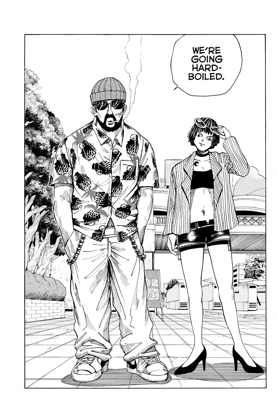 Sakamoto Days chapter 9 manga panel