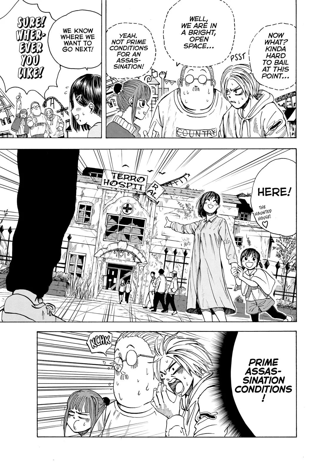 Sakamoto Days chapter 9 manga panel