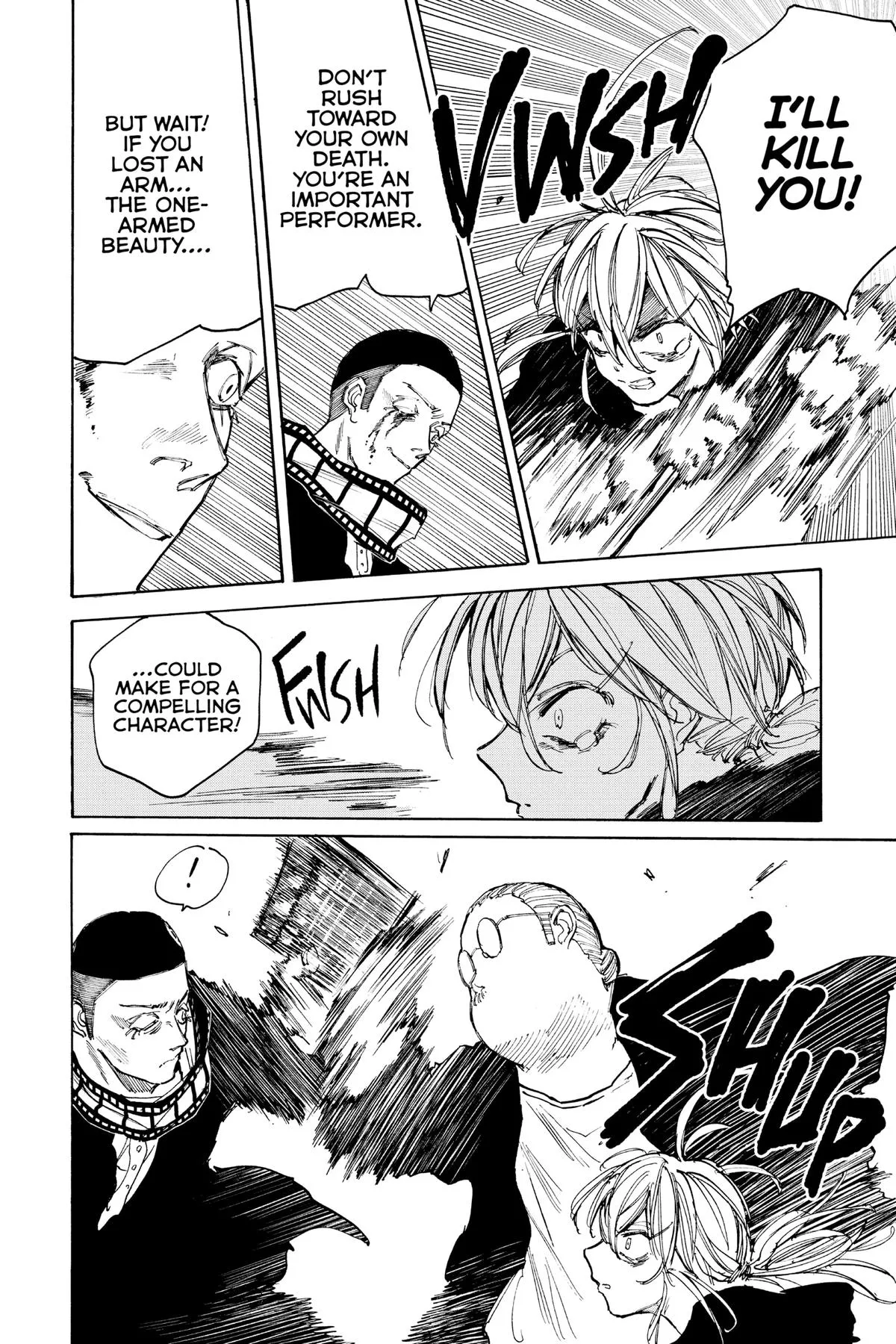 Sakamoto fight scene Chapter 91