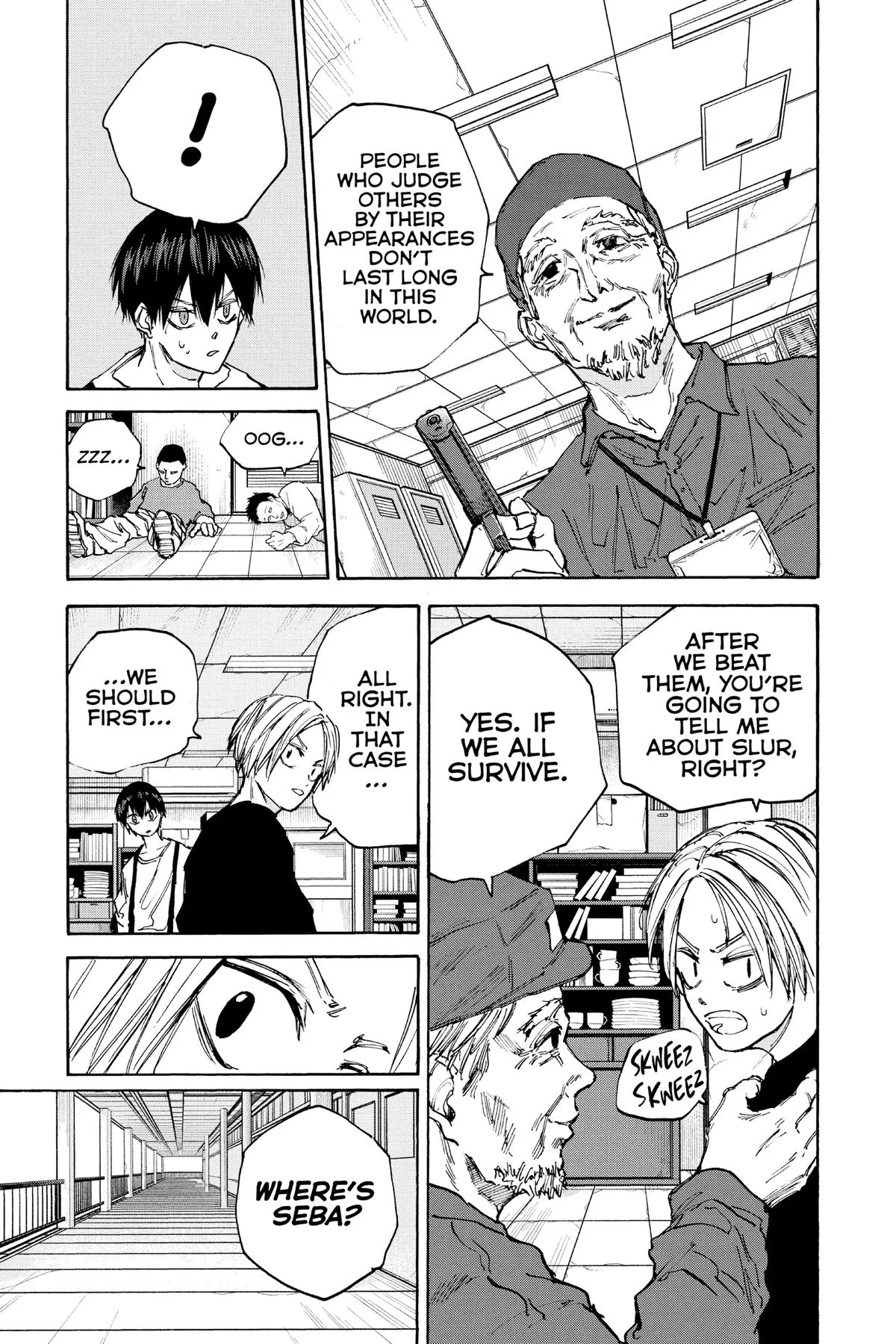 Sakamoto Days chapter 92 manga panel