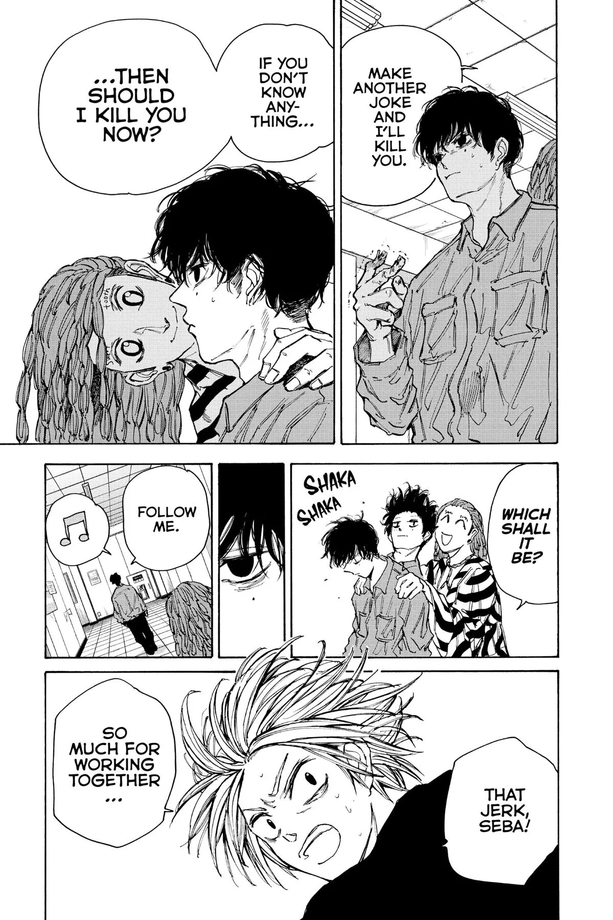 Sakamoto Days chapter 93 manga panel