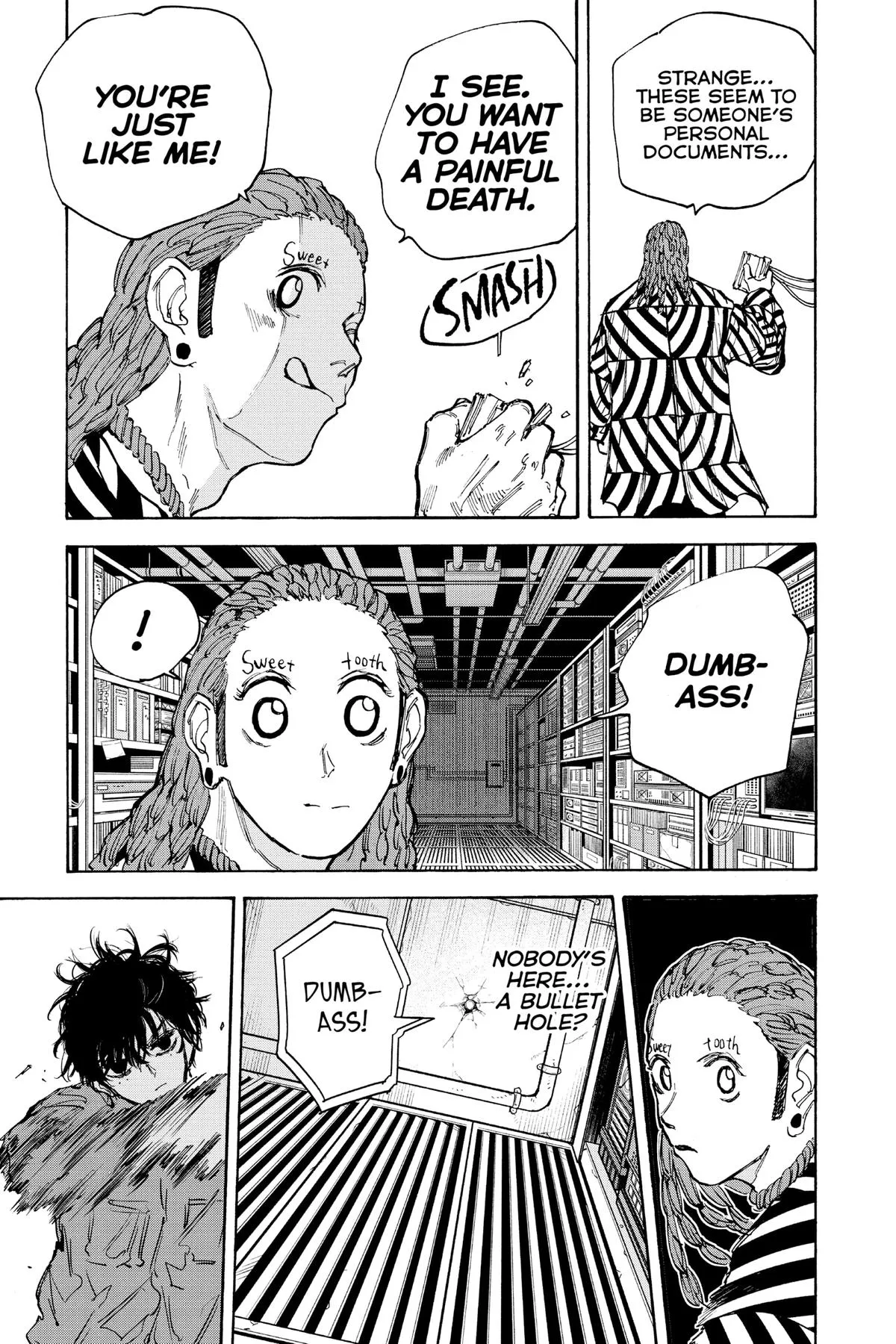 Sakamoto fight scene Chapter 93