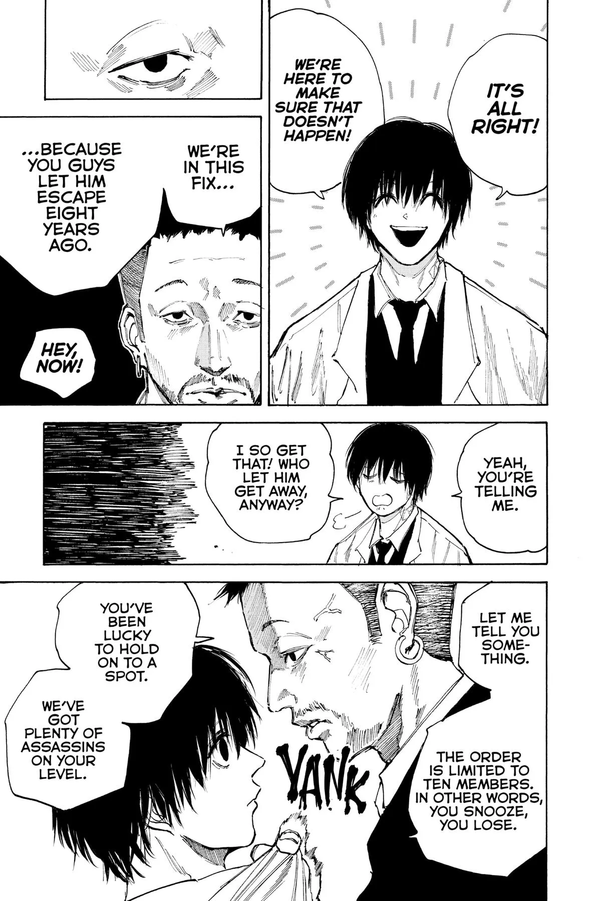 Sakamoto fight scene Chapter 96