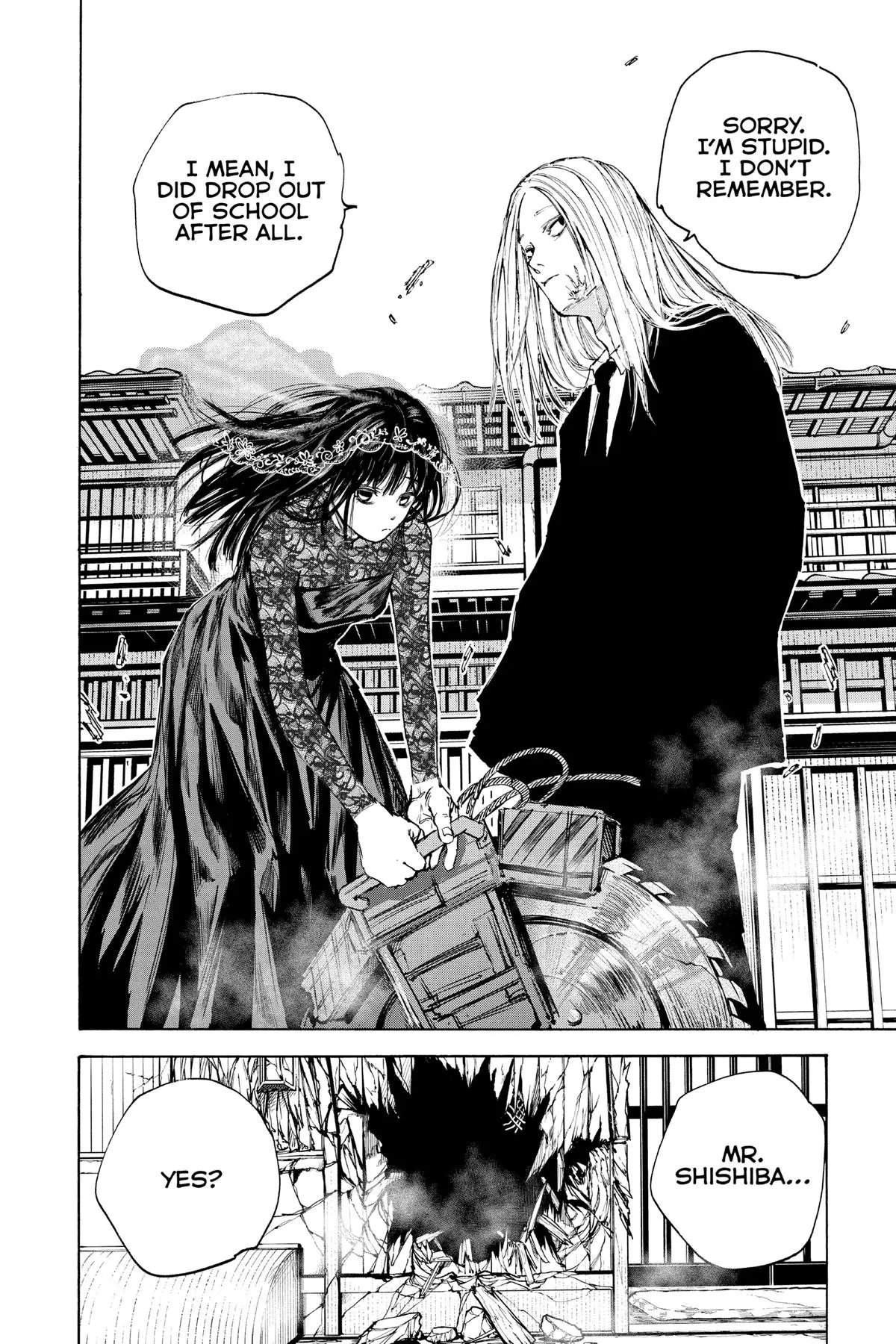 Sakamoto Days chapter 96 manga panel
