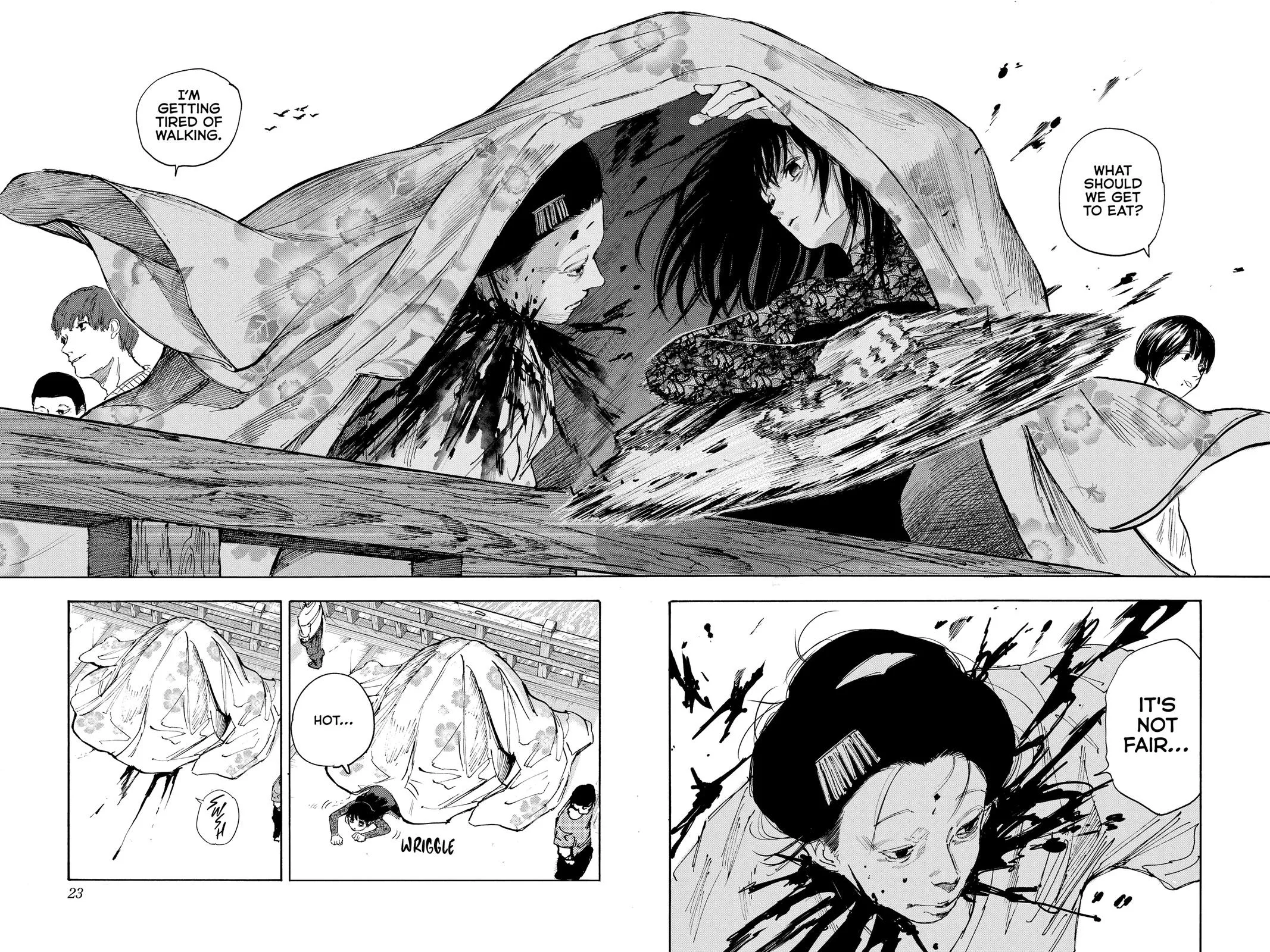 Sakamoto fight scene Chapter 98