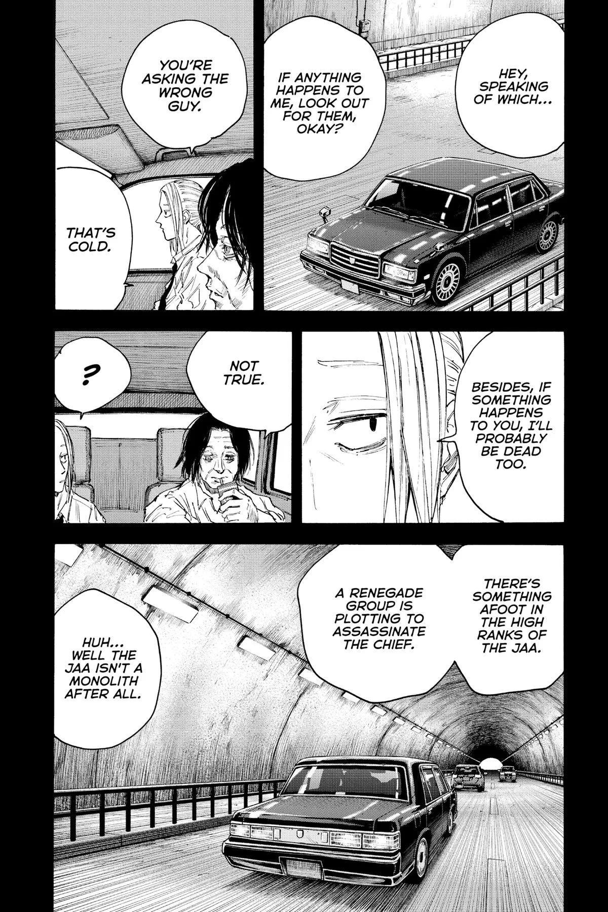 Sakamoto fight scene Chapter 99